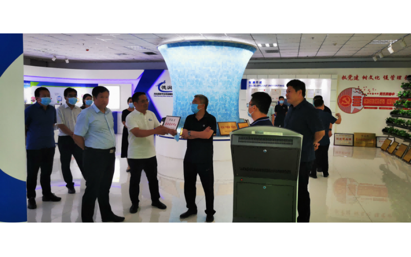 Led by Li Jianzhong, Vice Mayor of Tangshan City, his delegation came to our company to conduct inspection and research.